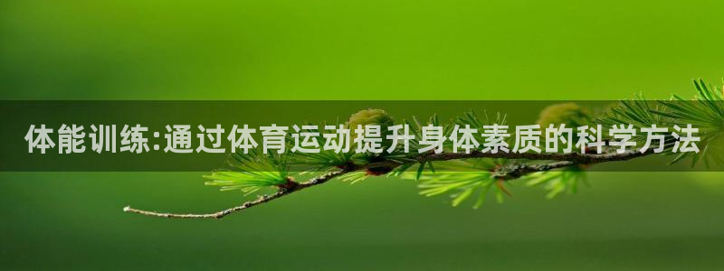 快体育足球篮球五大联赛24小时实时直播：体能训练:通过体育运动提升身体素质的科学方法
