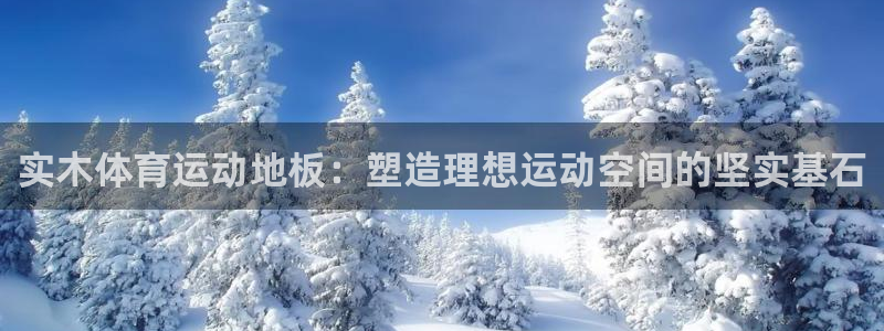 快体育冠希直播在哪里看：实木体育运动地板：塑造理想运动空间的坚实基石